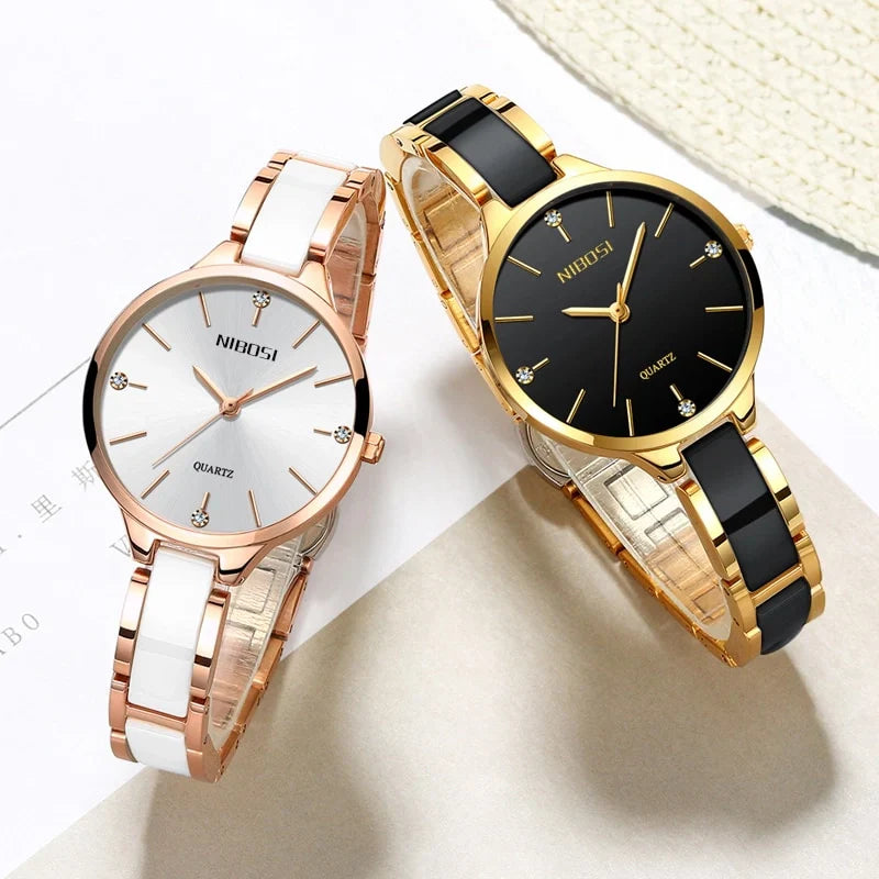 Relógio Feminino Quartz Nibosi